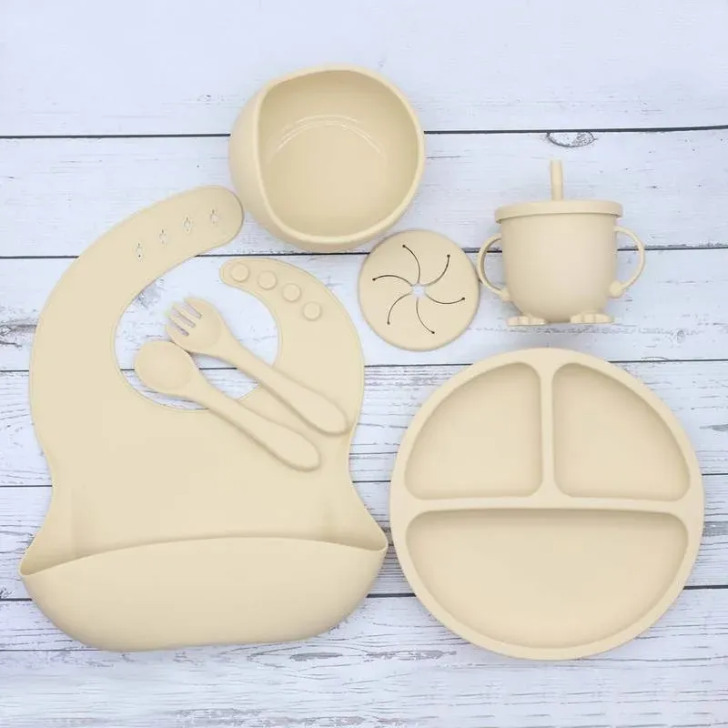 7 Piece Baby Feeding Set BPA Free