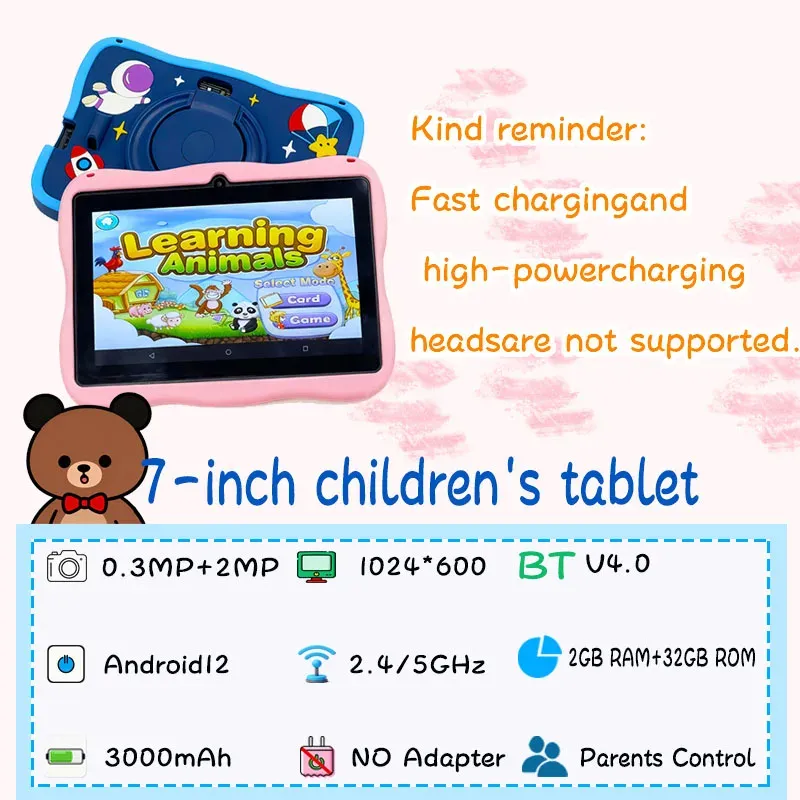 Kids Learning Flagship Q8 7-Inch Android Tablet