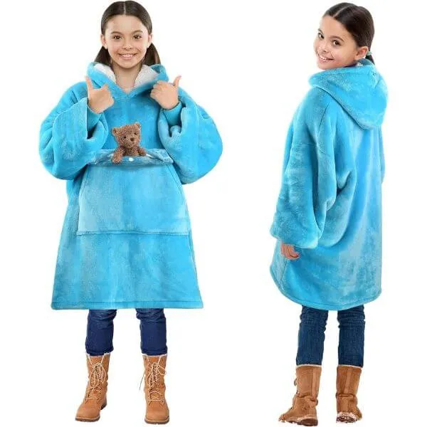 Plain Oversized Blanket Hoodie