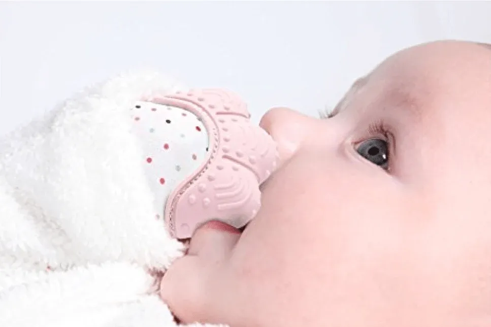 Baby Teething Mitten – Soothing Relief for Tiny Hands