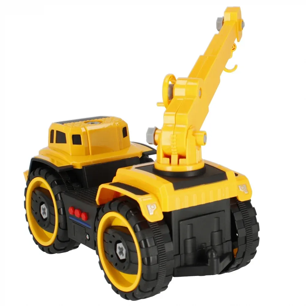 DIY Crane Truck with Light and Sound
