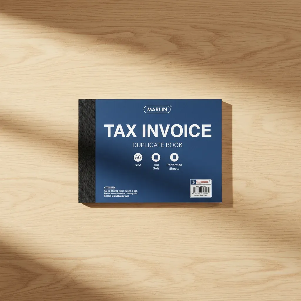 Marlin - A6 Tax Invoice Duplicate Book