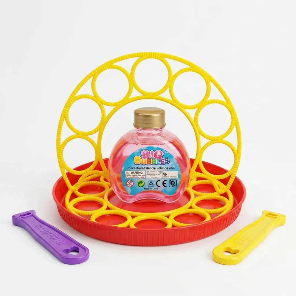 Soap Bubble Maker 170ml - Create Bigger Bubbles Outdoors!
