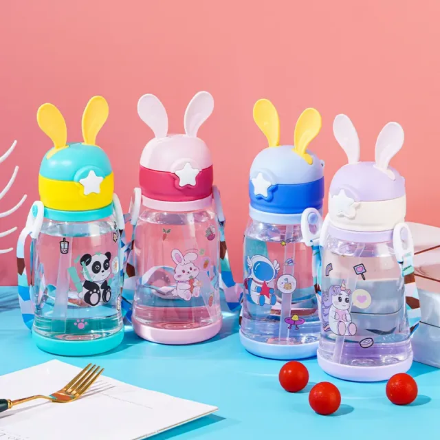 600ml Antlers Leakproof Kids Water Bottle