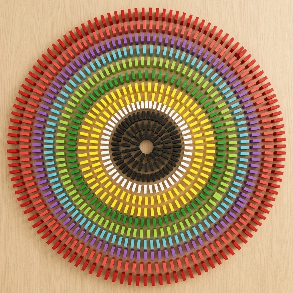Double Six Nine Dominoes Set Game