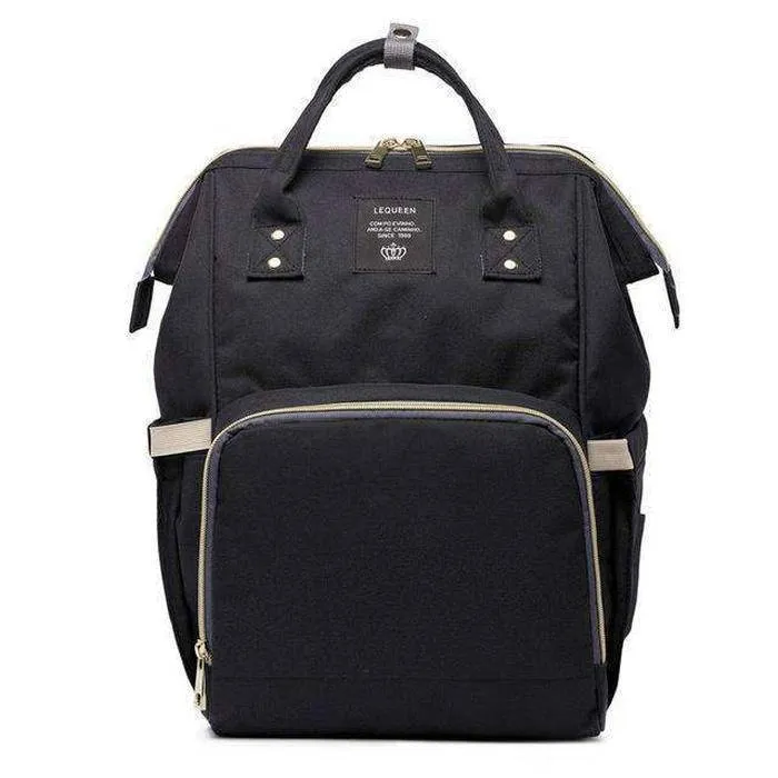Multi-Function Nappy Backpack with insulated Bottle Pockets