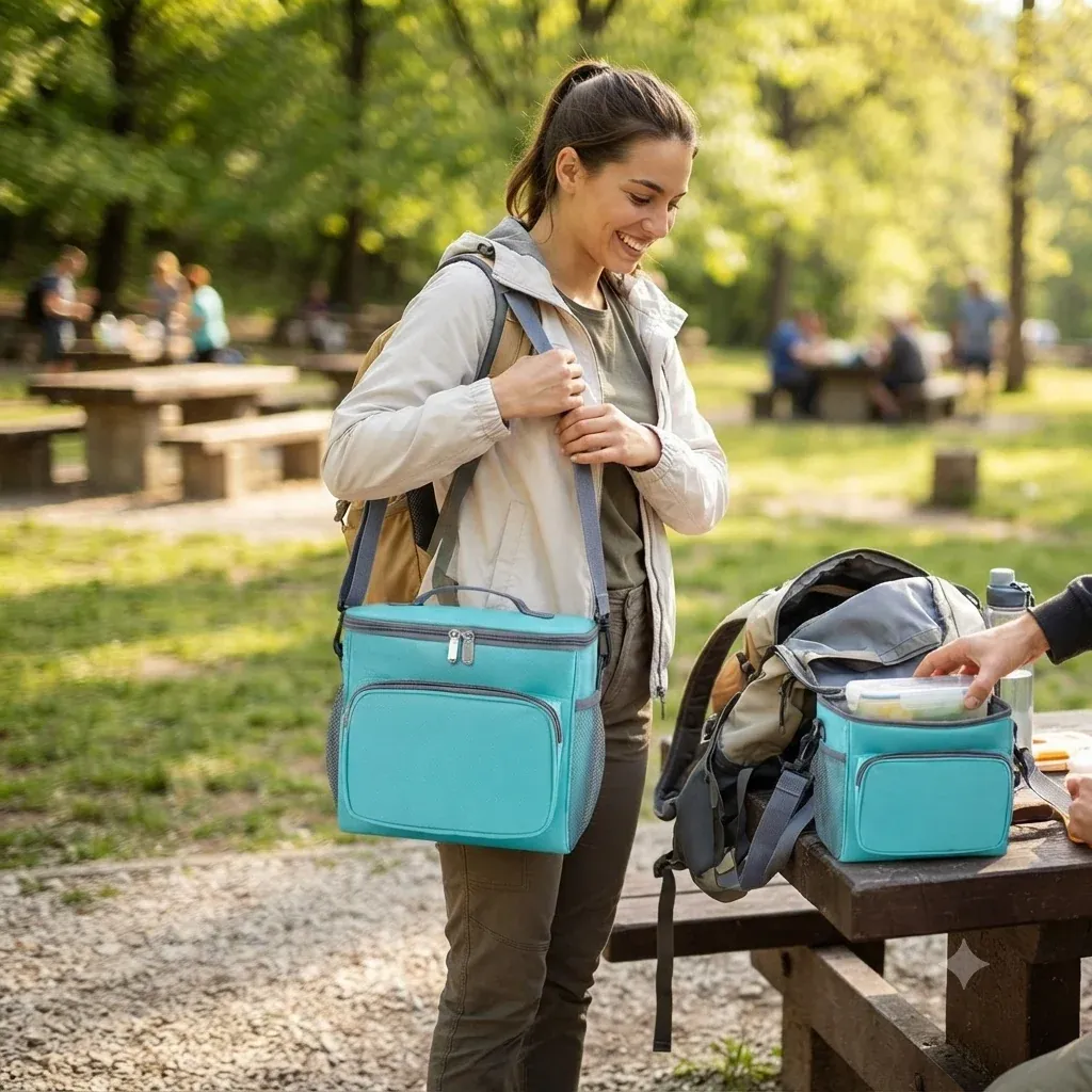 Lunch Bag With Shoulder Strap