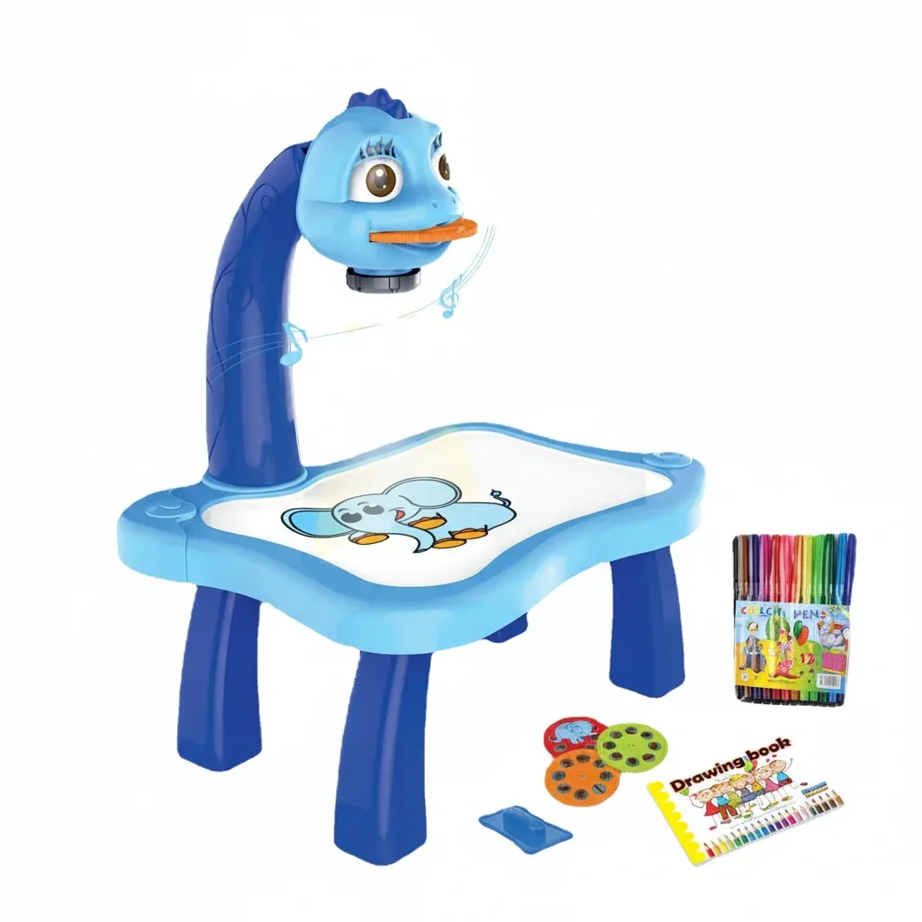 LED Projector Art Drawing Board for Kids