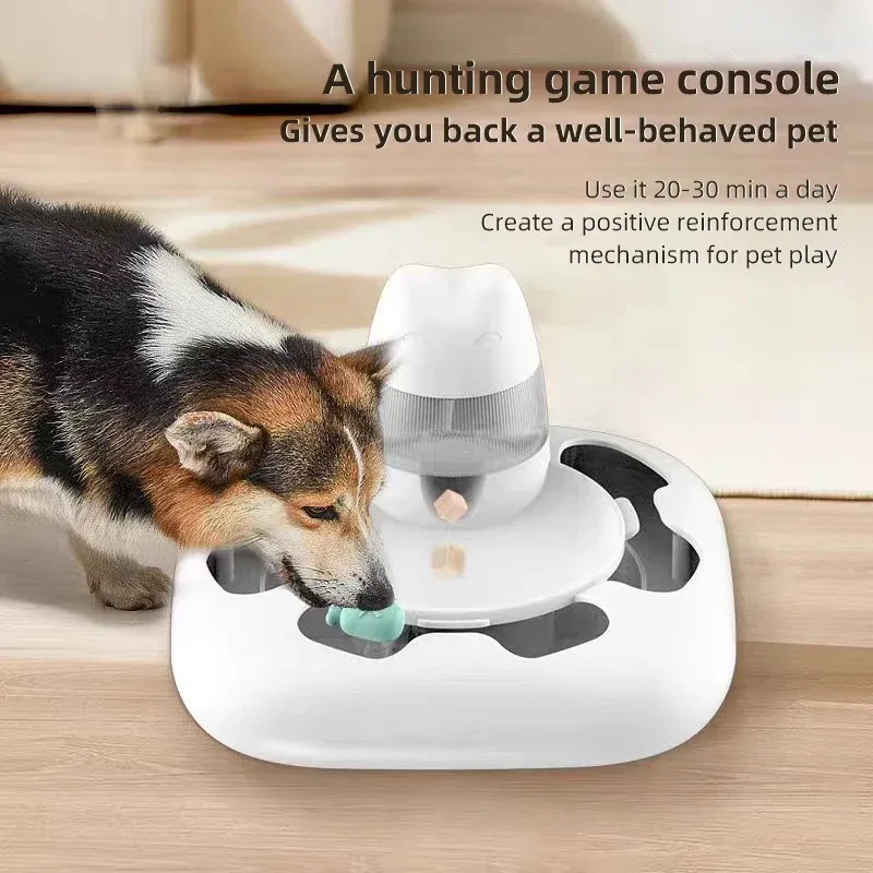 Automatic Interactive IQ Puzzle Feeder Toy
