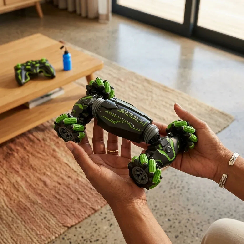 6-Wheel Remote Control RC Stunt Car