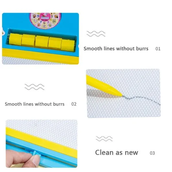 Kids Magnetic Doodle & Learning Drawing Board